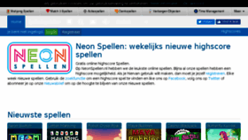 What Leukstespellen.nl website looked like in 2018 (5 years ago)
