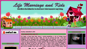 What Lifemarriageandkids.com website looked like in 2018 (5 years ago)