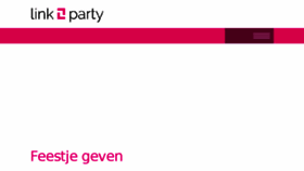 What Link2party.nl website looked like in 2018 (5 years ago)