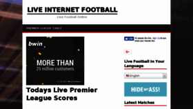 What Live-internet-football.com website looked like in 2018 (5 years ago)