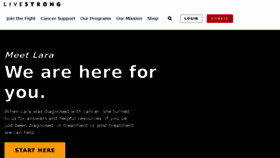 What Livestrongespanol.org website looked like in 2018 (6 years ago)
