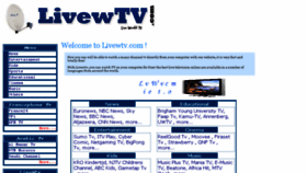 What Livewtv.com website looked like in 2018 (5 years ago)