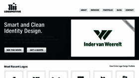 What Logomotive.net website looked like in 2018 (5 years ago)