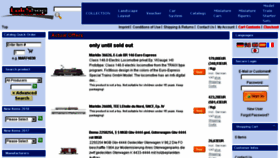 What Lokshop.de website looked like in 2018 (8 years ago)