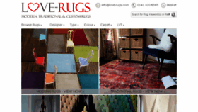 What Love-rugs.com website looked like in 2018 (5 years ago)