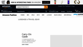 What Luggageguides.com website looked like in 2018 (5 years ago)