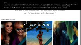 What Lumyer.com website looked like in 2018 (7 years ago)