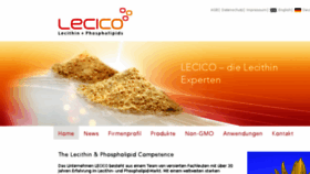 What Lecico.de website looked like in 2018 (5 years ago)