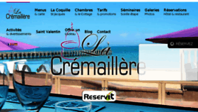 What La-cremaillere.com website looked like in 2018 (5 years ago)