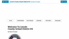 What Lcsd2.org website looked like in 2018 (5 years ago)