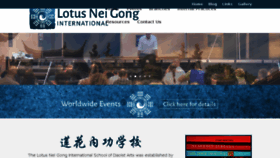 What Lotusneigong.com website looked like in 2018 (5 years ago)
