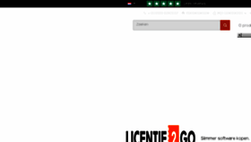 What Licentie2go.com website looked like in 2018 (5 years ago)