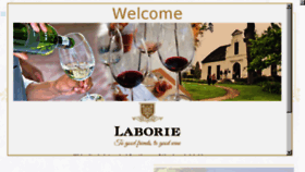 What Laboriewines.co.za website looked like in 2018 (5 years ago)