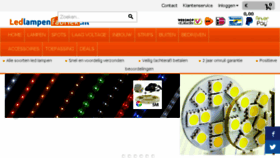 What Ledlampenfabriek.nl website looked like in 2018 (5 years ago)