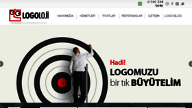 What Logoloji.com website looked like in 2018 (5 years ago)