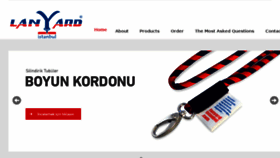 What Lanyardistanbul.com website looked like in 2018 (5 years ago)