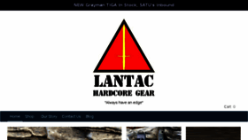 What Lantacknives.com website looked like in 2018 (6 years ago)