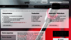 What Langues-technique.fr website looked like in 2018 (5 years ago)