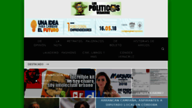 What Lospoliticosveracruz.com.mx website looked like in 2018 (5 years ago)