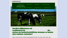 What Landimmo24.de website looked like in 2018 (5 years ago)