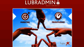 What Lubradmin.com.br website looked like in 2018 (5 years ago)