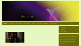 What Lebens-art.it website looked like in 2018 (5 years ago)