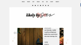 What Likelybysea.com website looked like in 2018 (5 years ago)