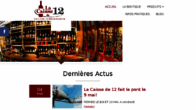 What Lacaissede12.fr website looked like in 2018 (6 years ago)