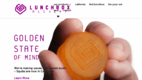 What Lunchboxalchemy.com website looked like in 2018 (5 years ago)