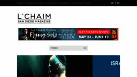 What Lchaimmagazine.com website looked like in 2018 (6 years ago)