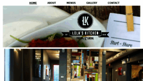 What Lolaskitchen.ca website looked like in 2018 (5 years ago)