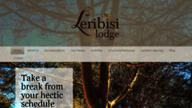 What Leribisi.co.za website looked like in 2018 (5 years ago)