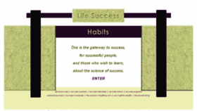 What Lifesuccesshabits.com website looked like in 2018 (5 years ago)