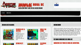 What Losjuegosdehoradeaventura.com website looked like in 2018 (5 years ago)