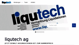 What Liqutech.ch website looked like in 2018 (5 years ago)