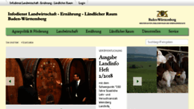 What Landwirtschaft-bw.info website looked like in 2018 (5 years ago)
