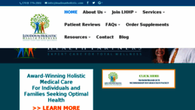 What Loudounholistichealthpartners.com website looked like in 2018 (5 years ago)