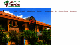 What Losparraleshotel.com website looked like in 2018 (5 years ago)