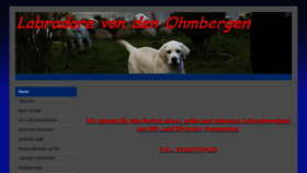 What Labrador-ja.de website looked like in 2018 (5 years ago)