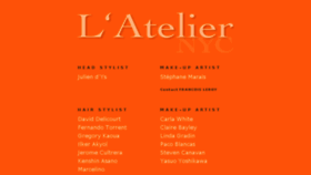 What Lateliernyc.com website looked like in 2018 (5 years ago)