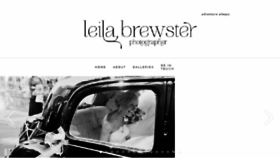 What Leilabrewsterphotography.com website looked like in 2018 (5 years ago)