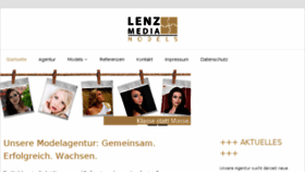 What Lenzmedia-models.de website looked like in 2018 (5 years ago)
