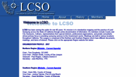 What Lcso.com website looked like in 2018 (5 years ago)