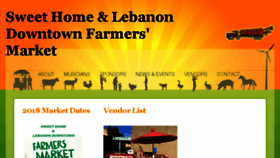 What Lebanondowntownfarmersmarket.org website looked like in 2018 (5 years ago)