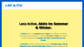 What Lanz-active.com website looked like in 2018 (5 years ago)