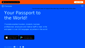 What Languagesapp.com website looked like in 2018 (5 years ago)