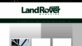 What Landymag.co.za website looked like in 2018 (5 years ago)