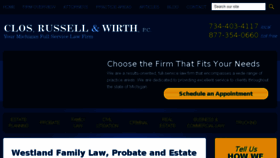 What Lawyersmichigan.com website looked like in 2018 (5 years ago)