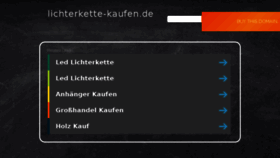 What Lichterkette-kaufen.de website looked like in 2018 (5 years ago)