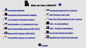 What Lemauff.fr website looked like in 2018 (5 years ago)
